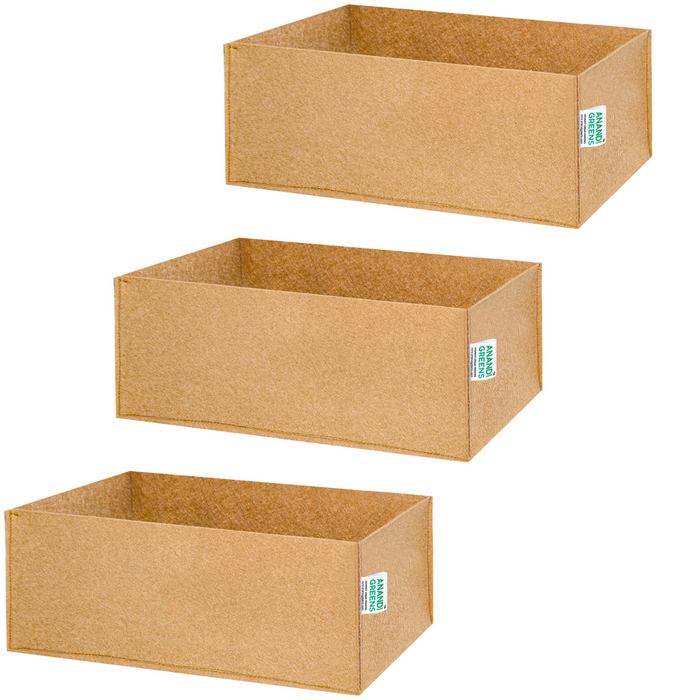 Geo-Fabric-Rectangular-Plant-Grow-Bag-400-GSM-20x8x8-Inch