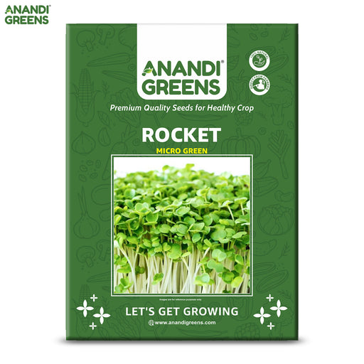 Rocket-(रॉकेट माइक्रोग्रीन)-Microgreens-Seeds
