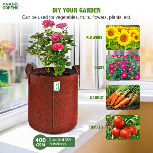 Geo-Fabric-Plant-Grow-Bag-9x9 -Inch