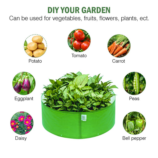 HDPE Circular Grow Bag 12x6 Inch