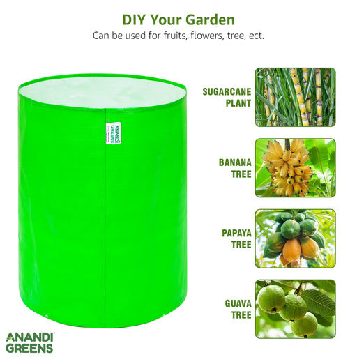 HDPE Circular Grow Bag 12x15 Inch