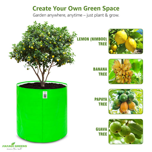 HDPE Circular Grow Bag 18x18 Inch