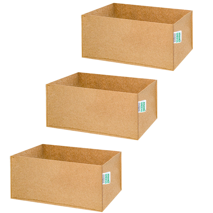 Geo-Fabric-Rectangular-Plant-Grow-Bag-400-GSM-18x6x6-Inch