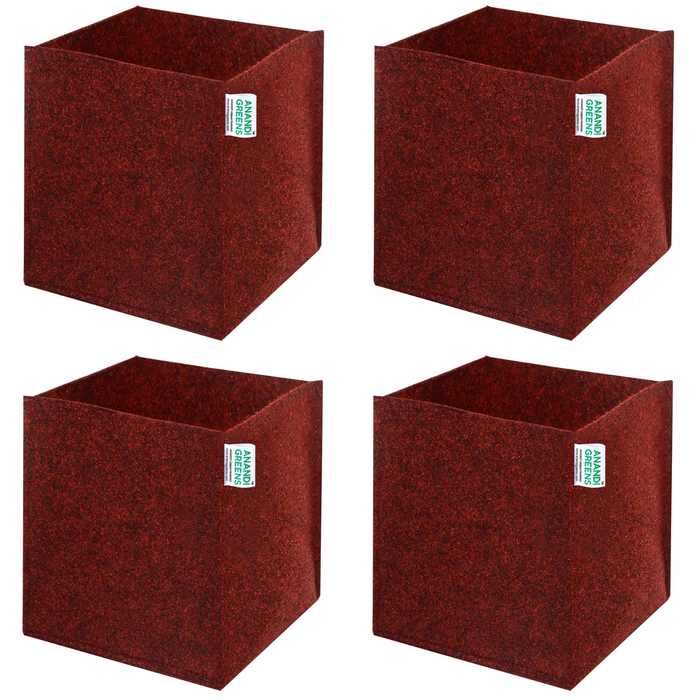 Geo-Fabric-Rectangular-Plant-Grow-Bag-400-GSM-8x8x8-Inch