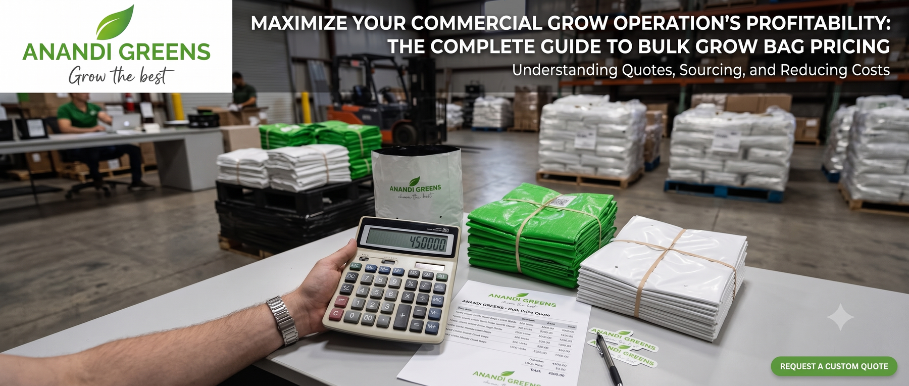 Comparing grow bag wholesale pricing quotes from different suppliers in India
