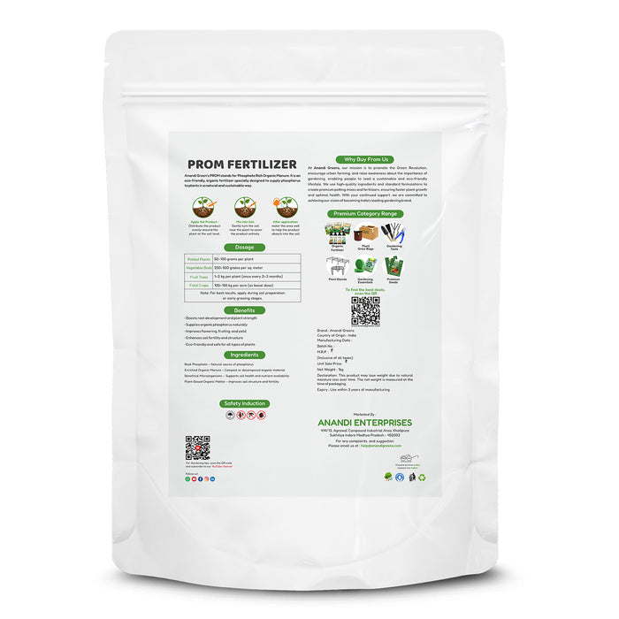PROM-(Phosphorus-Rich-Organic-Manure)