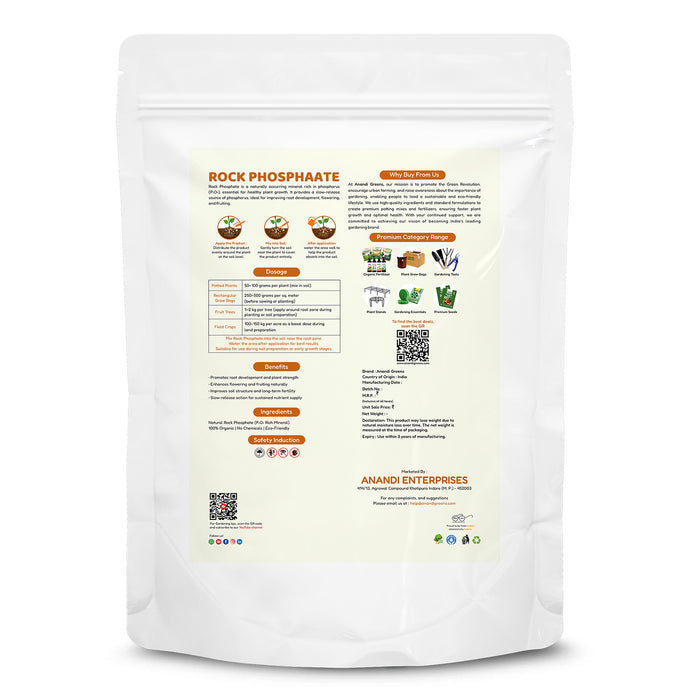 Rock-Phosphate - Natural -Phosphorus-Fertilizer
