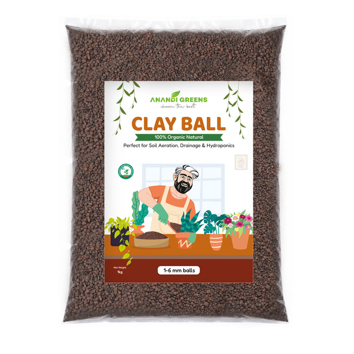 Expanded Clay Aggregate (मिट्टी की गोलियां) For Hydroponics, Orchids & Drainage