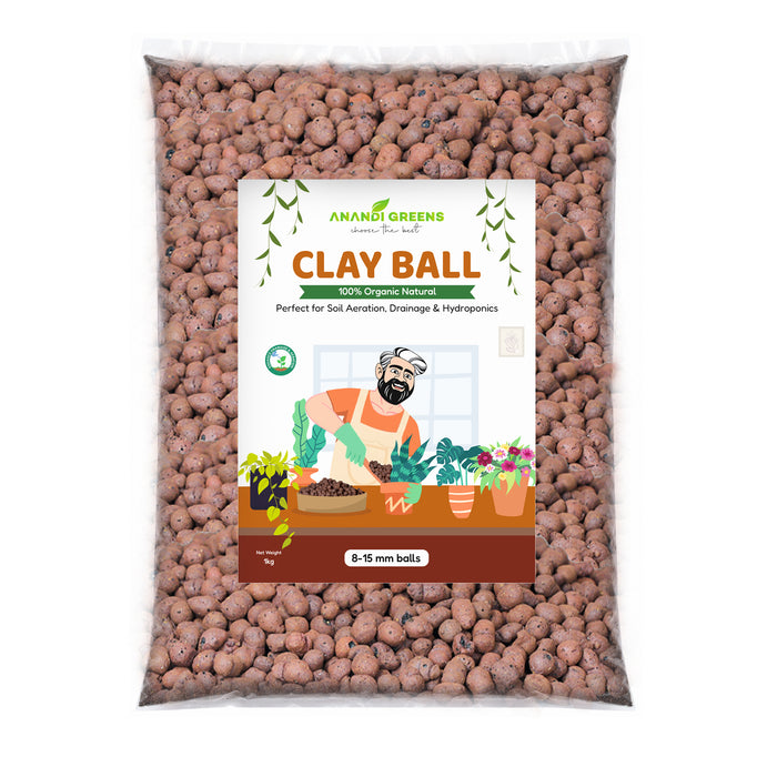 Expanded Clay Aggregate (मिट्टी की गोलियां) For Hydroponics, Orchids & Drainage