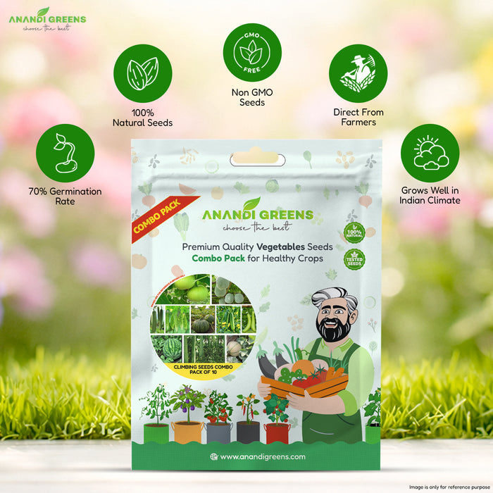 Climbing Vegetable Seeds Combo