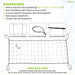 10x15 Crop Support net, climbing Vegetable support net can also be used as  bird protection net, anti bird net