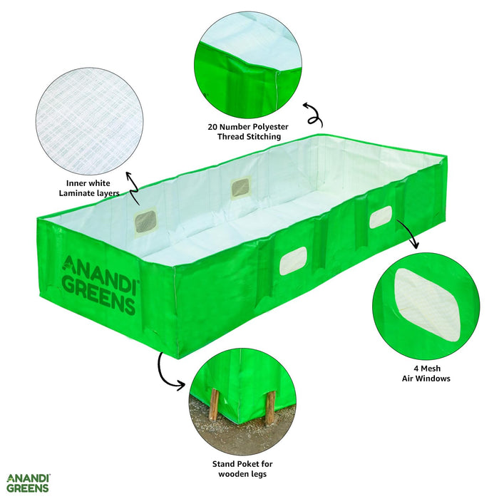 12X4X2 Compost Making Bed
