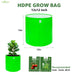 12x12 inch grow bag with tomato & chilli ceeds