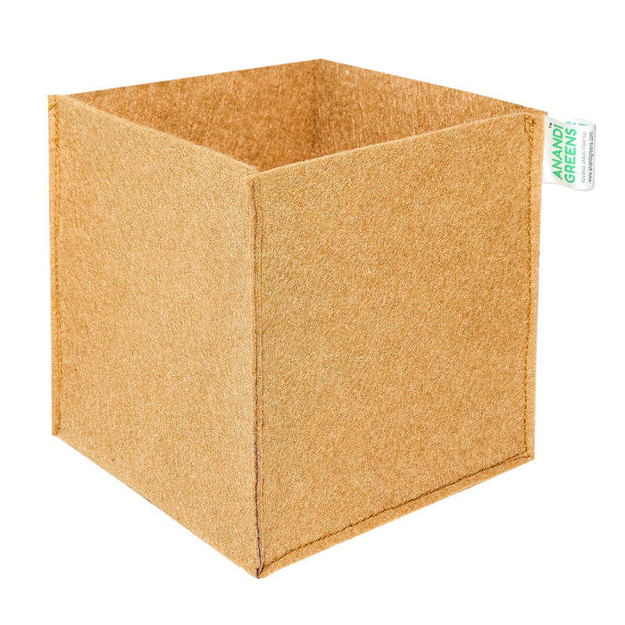 Geo Fabric Plant Grow Bag 400 GSM Rectangular 10X10X10 Inch