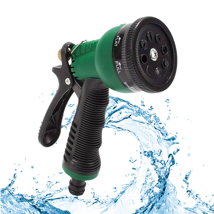 Premium Quality 8 Pattern High Pressure Garden Hose Nozzle Water Spray