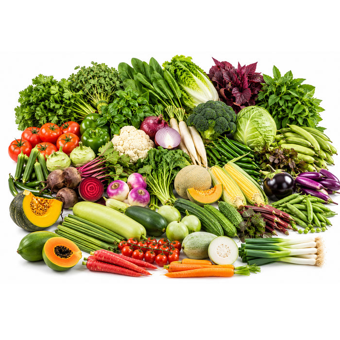 Desi Vegetable Seeds Combo Pack (45 Varieties) – सब्ज़ियों के बीजों का कंबो पैक