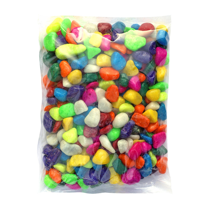 Multicolor Pebbles Stone (मल्टीकलर कंकड़) – Garden & Home Decoration