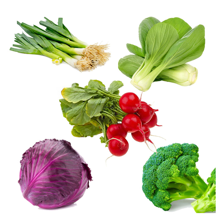 Exotic Vegetable Seeds Combo - 5 Varieties