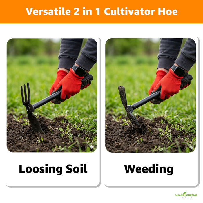 2-In-1 Double Hoe Cultivator