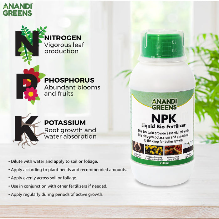 Premium Quality NPK Liquid Fertilizer - Balanced Nutrient Formula