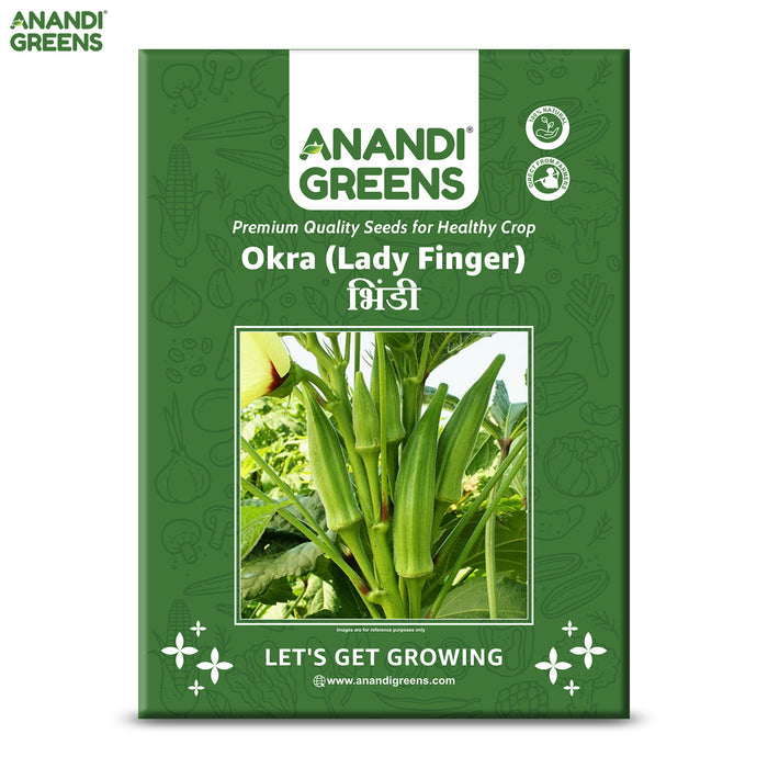 Okra (Lady Finger) भिंडी Seeds for Your Garden