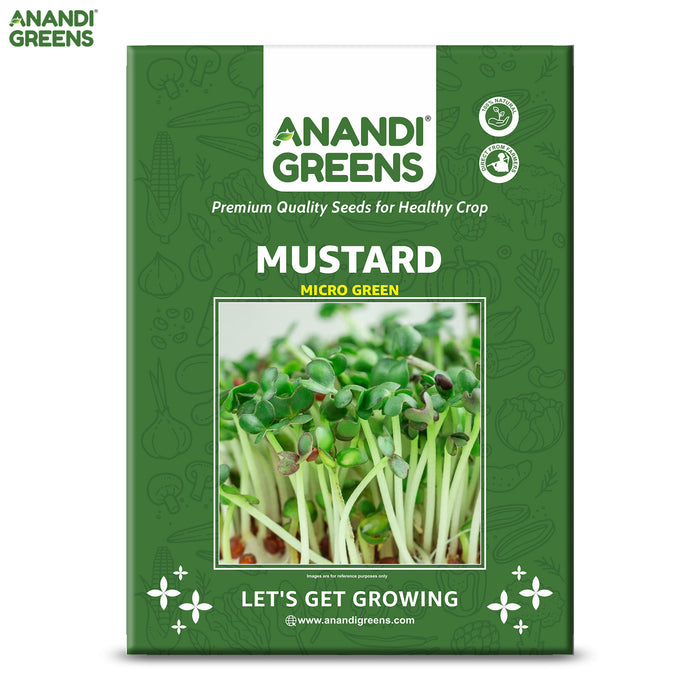 Mustard (सरसों माइक्रोग्रीन) Microgreens Seeds