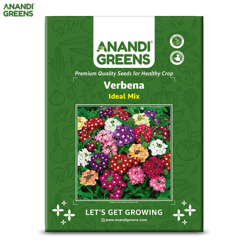 Verbena-(Ideal Mix) – Premium-Open-Pollinated-Seeds