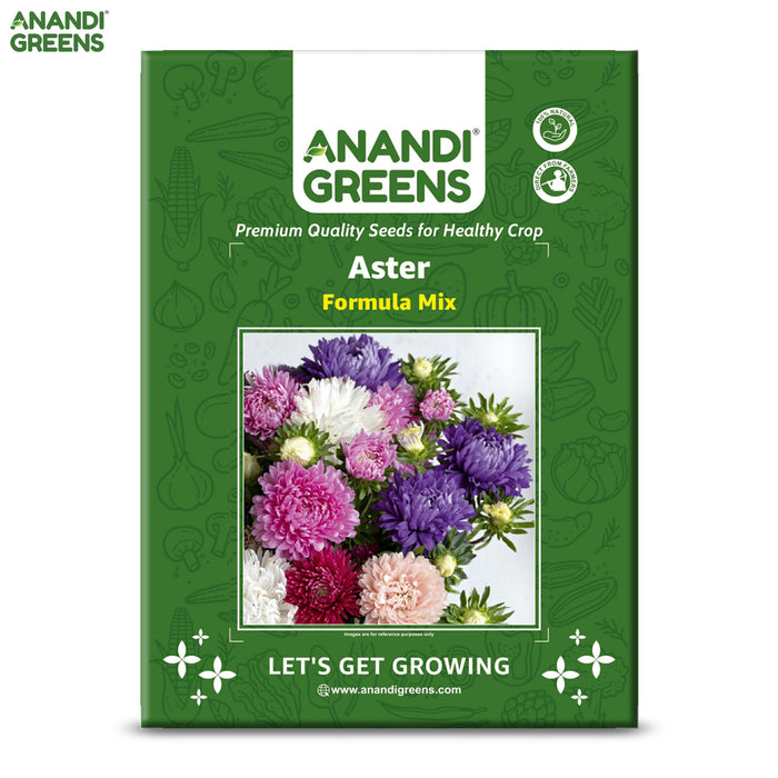 Aster-(Formula Mix) – Premium-Open-Pollinated-Seeds