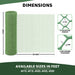 4x30 ft 450 GSM RP HDPE Garden Fencing Net | Green Hexa Plastic Fence Mesh for Garden, Balcony, Plants & Outdoor Protection