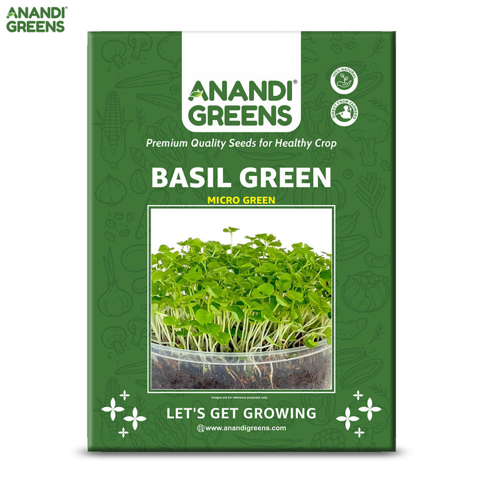 Basil Green Microgreen Seeds