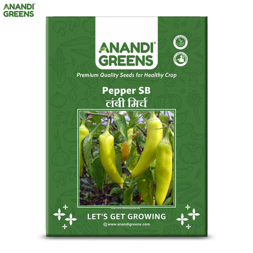 Anandi-Greens-Pepper-SB-seed-packet-with-green-peppers-on-a-white-background