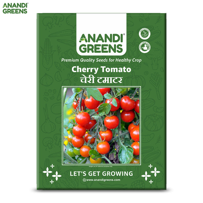 Premium Red Cherry Tomato F1 Hybrid Seeds