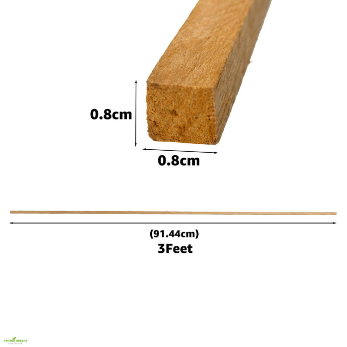 Plant Support Stick-3 ft for Climbing Plants & Vegetables