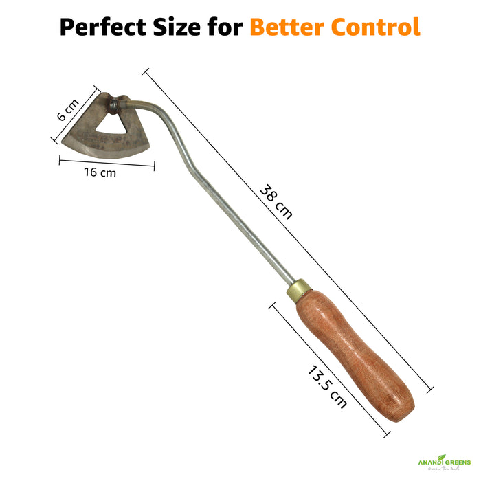 Hand Hoe Tool For Gardening & Farming