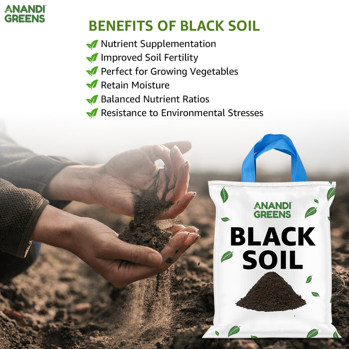 Garden Black  Soil for  Plants