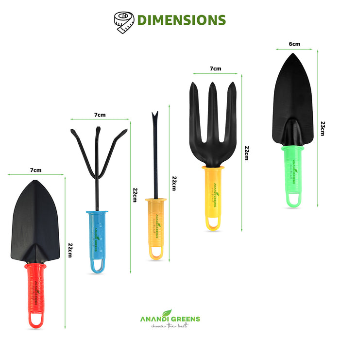 5-in-1-garden-tool-set-with-colorful-handles-Anand-Greens-branding.
