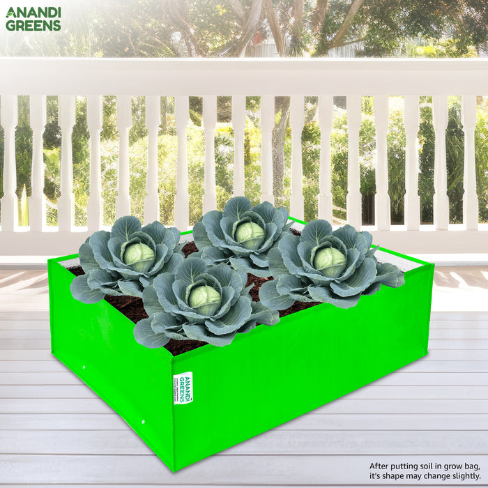 HDPE Plant Grow Bag 260 GSM Rectangular Shaped  24X18X9 Inch Pack of 2