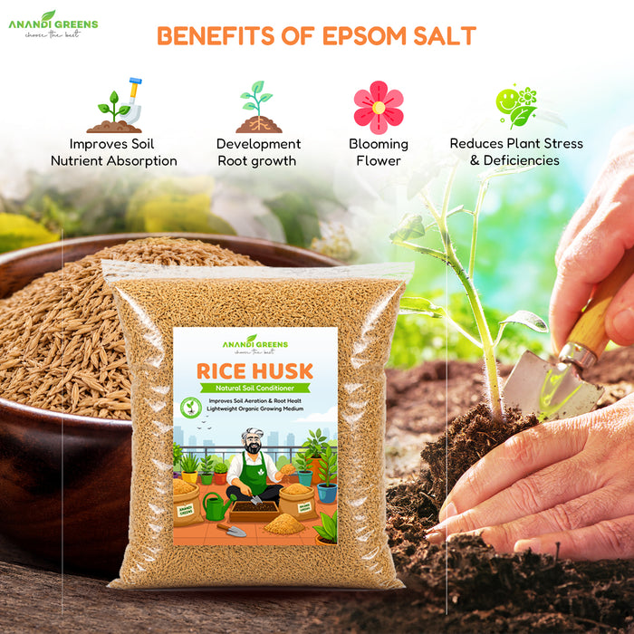 Rice Husk for Garden
