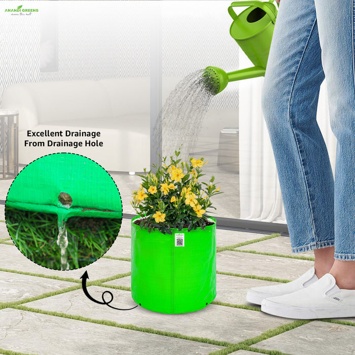 HDPE Circular Grow Bag 6x6 Inch | 260 GSM