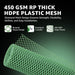 450 GSM RP HDPE Garden Fencing Net | Green Hexa Plastic Fence Mesh for Garden, Balcony, Plants & Outdoor Protection. Fexible, cuttable
