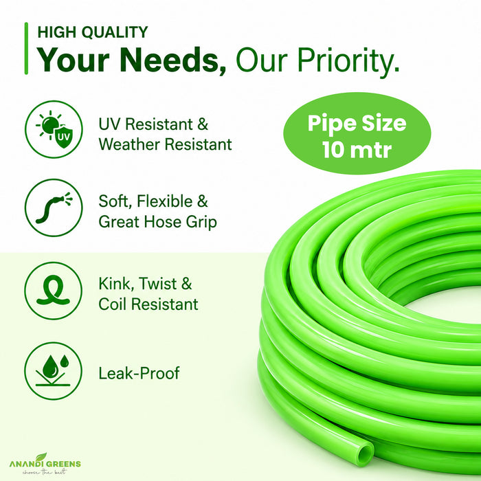 Garden Water Hose Pipe with Nozzle Spray
