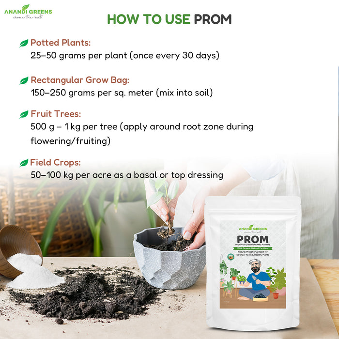 PROM-(Phosphorus-Rich-Organic-Manure)