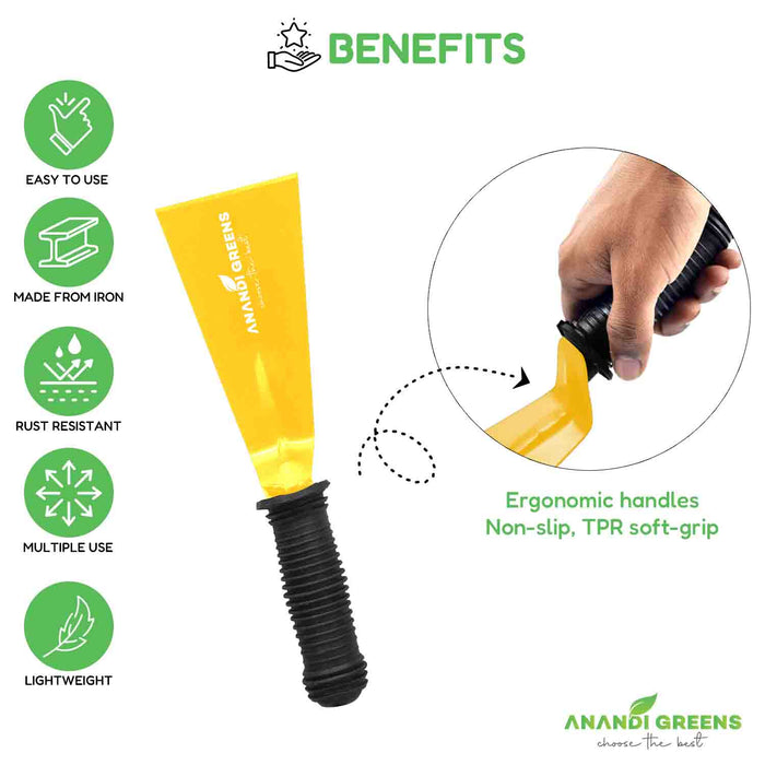 प्लास्टिक हैंडल खुरपी