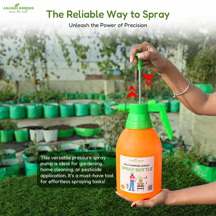 best garden spray bottle Anandi Greens 2 Liter Garden Spray Pump