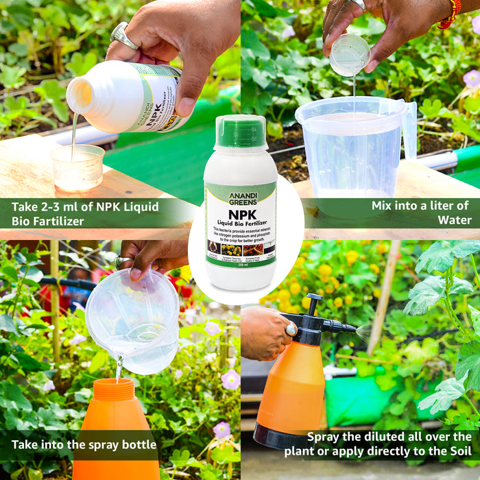 Premium Quality NPK Liquid Fertilizer - Balanced Nutrient Formula