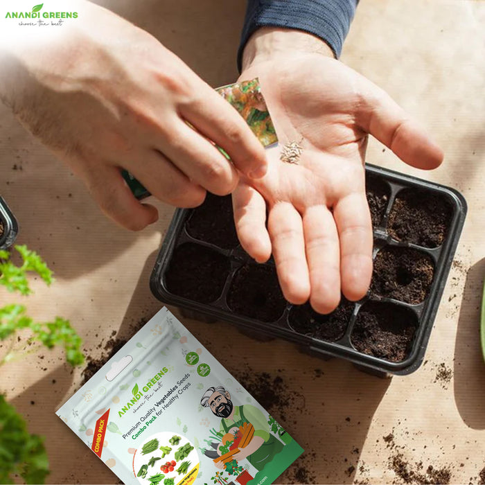10 All Season Vegetable Seeds Kit (10 सब्जियों के बीज किट)