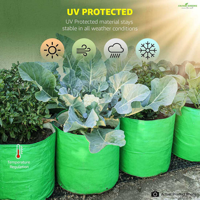 
Durable UV-stabilized Anandi Greens HDPE Grow Bags uv protected Grow Bag