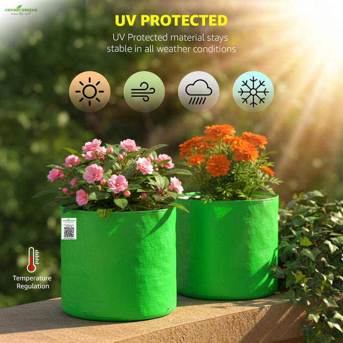 HDPE Circular Grow Bag 6x6 Inch | 260 GSM