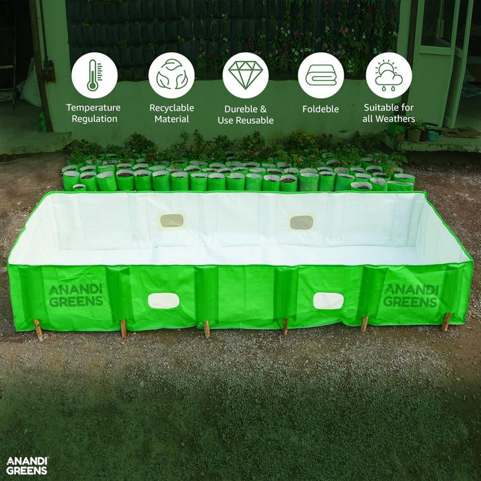 6X4X2- Vermi Compost Making Bed, vermibed