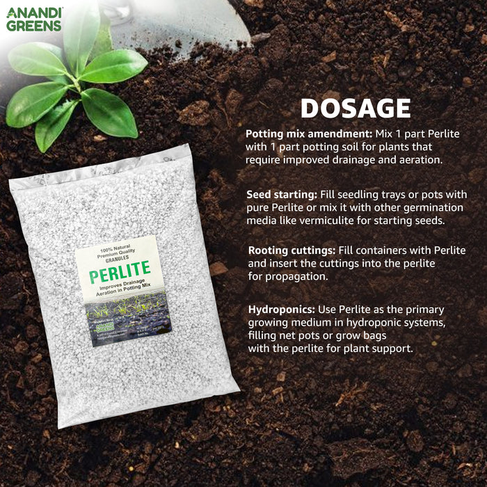 should i add perlite to potting mix Premium Quality Perlite Granules